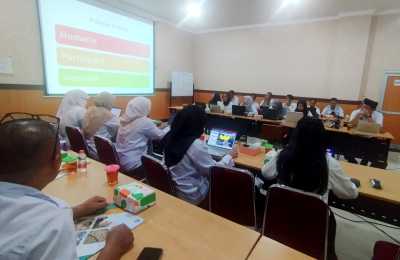 AKNSBY Selenggarakan Review Penyusunan POS Layanan